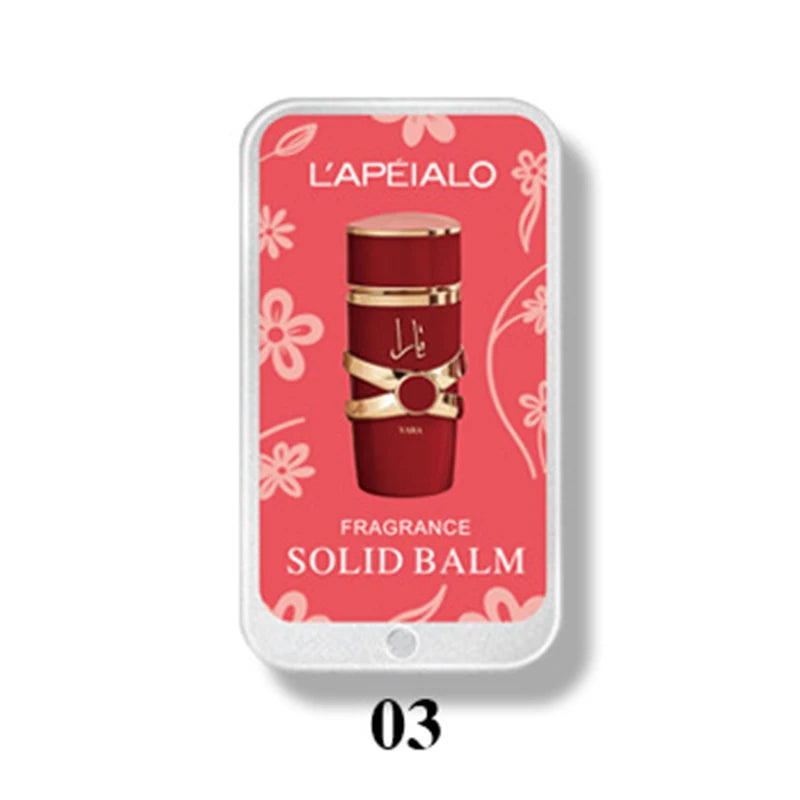 Arabian Solid Perfume Unisex Body Pheromone Perfume Lasting Fragrance Deodorant Fresh Nature Portable Pocket Cologne Perfume