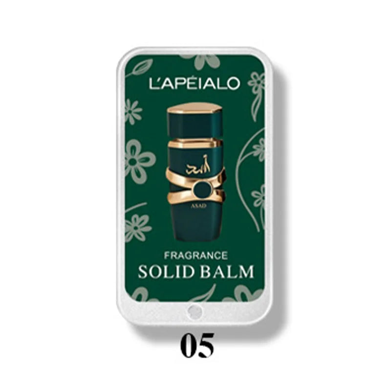 Arabian Solid Perfume Unisex Body Pheromone Perfume Lasting Fragrance Deodorant Fresh Nature Portable Pocket Cologne Perfume