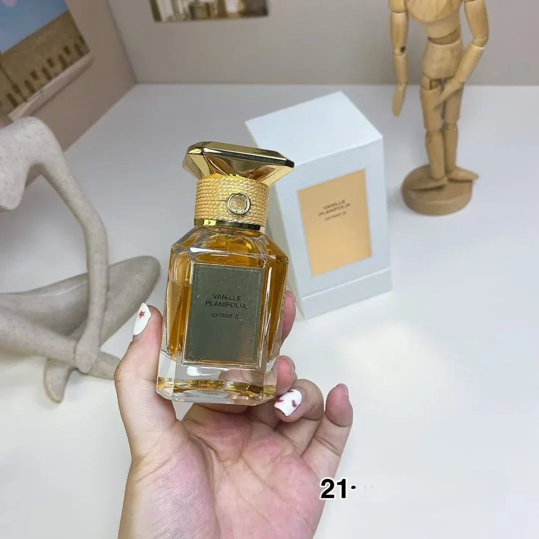 50ML Perfume Classic Collection Vanille Planifolia Extrait No21 Vanilla Perfume No6 Iris No1 Rose Womens Perfume Body Fragrance