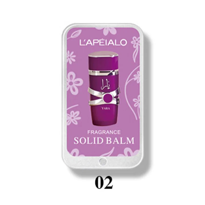 Arabian Solid Perfume Unisex Body Pheromone Perfume Lasting Fragrance Deodorant Fresh Nature Portable Pocket Cologne Perfume