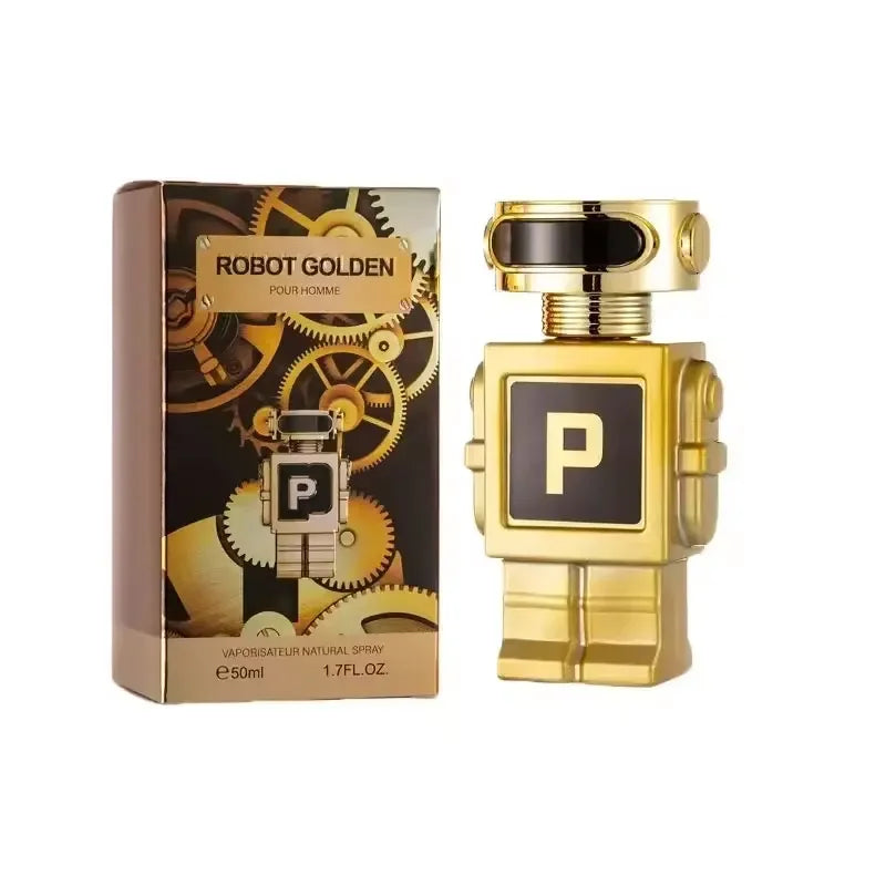 50ml Perfume Hombre Original High Quality Cologne Robots Perfumes The Robot Looks Smells Long Lasting Suitable Collection Gift