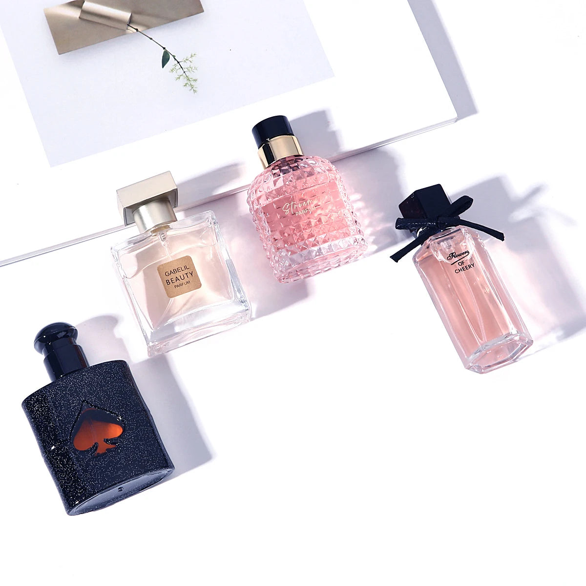 Christmas gifts Lasting Fragrance Fresh,Women's Perfume Gift Box, Unisex, Portable Travel Package, Front, Middle And Back Tones,