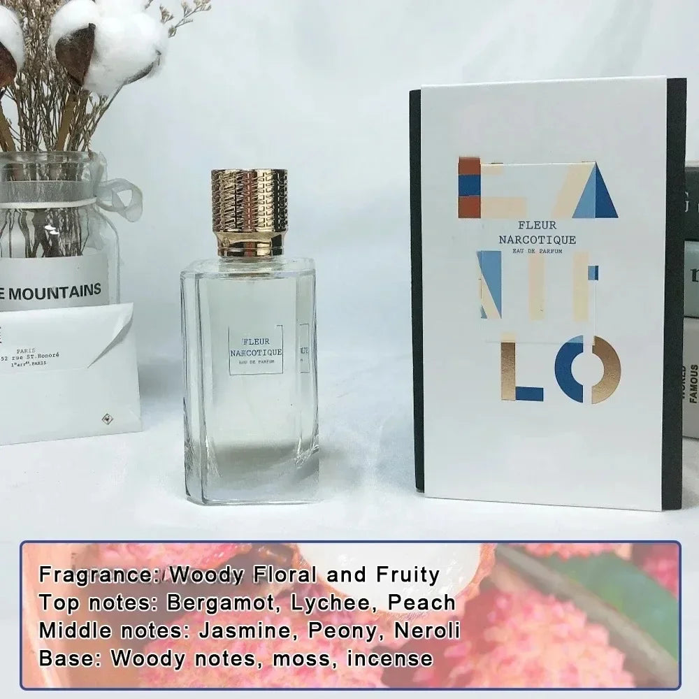Pheromone Cologne Fragrance 100ml Luxury Brand thEnchantment of Blue Protective Talisman Flower unisex Long Lasting Woody Floral