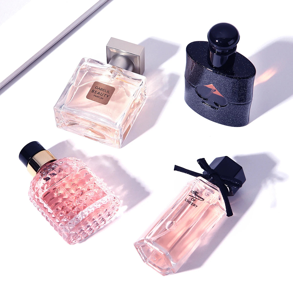 Christmas gifts Lasting Fragrance Fresh,Women's Perfume Gift Box, Unisex, Portable Travel Package, Front, Middle And Back Tones,