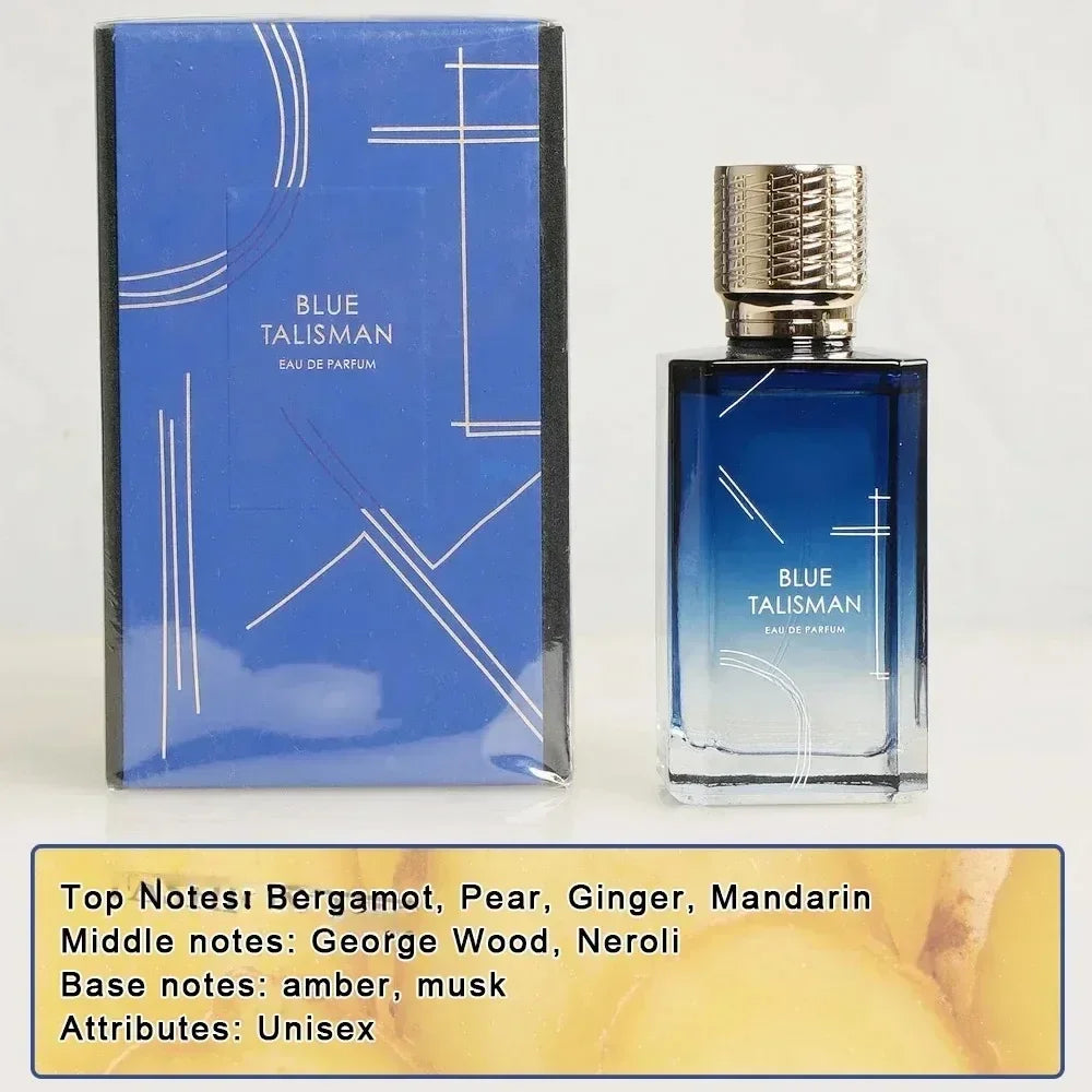 Pheromone Cologne Fragrance 100ml Luxury Brand thEnchantment of Blue Protective Talisman Flower unisex Long Lasting Woody Floral