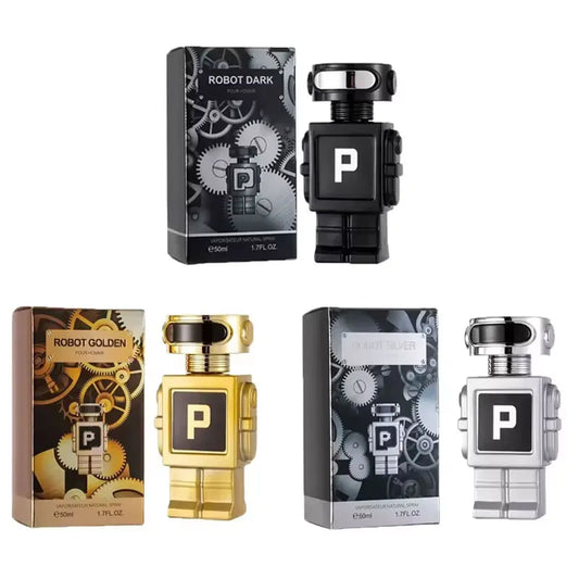 50ml Perfume Hombre Original High Quality Cologne Robots Perfumes The Robot Looks Smells Long Lasting Suitable Collection Gift