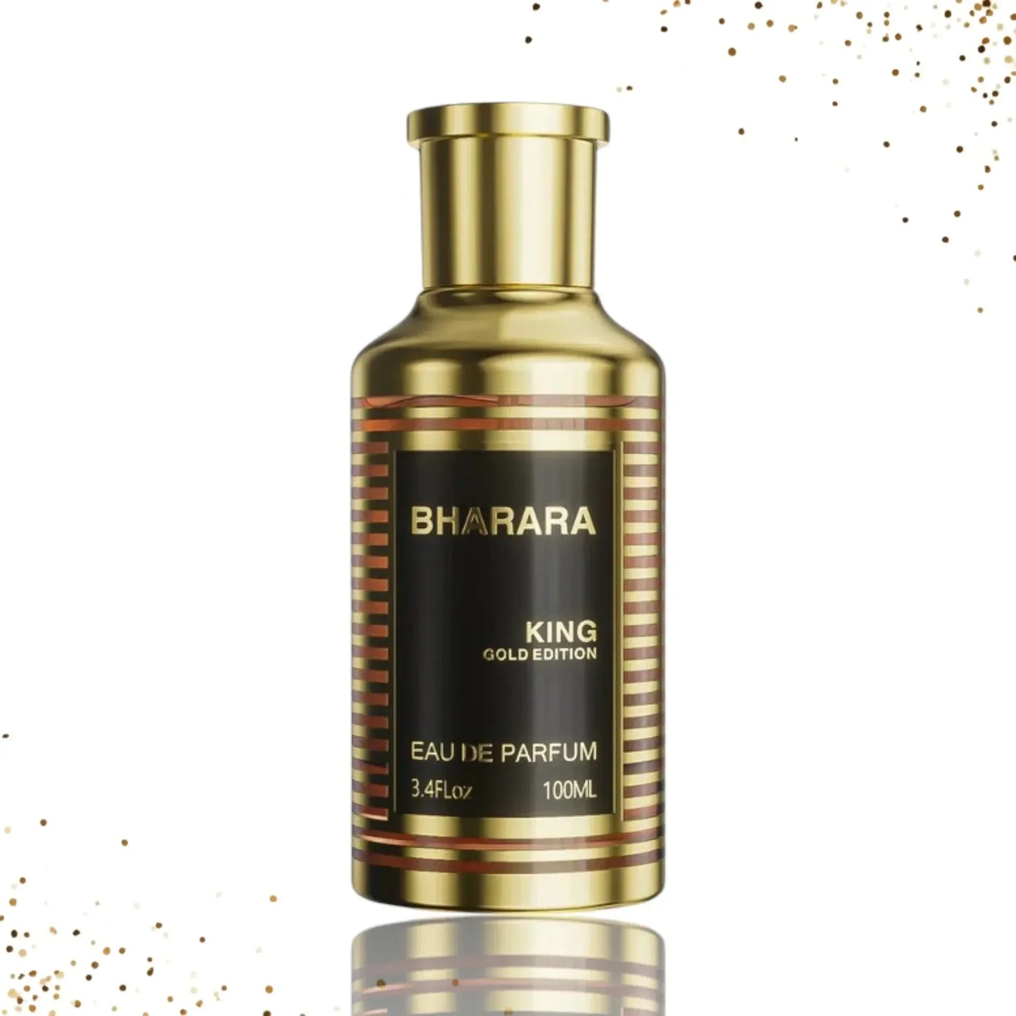 Inspired by elite gourmand classics | Bharara King Gold Edition Eau de Parfum – 100 ml / 3.4 fl oz