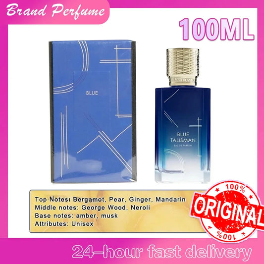 Pheromone Cologne Fragrance 100ml Luxury Brand thEnchantment of Blue Protective Talisman Flower unisex Long Lasting Woody Floral